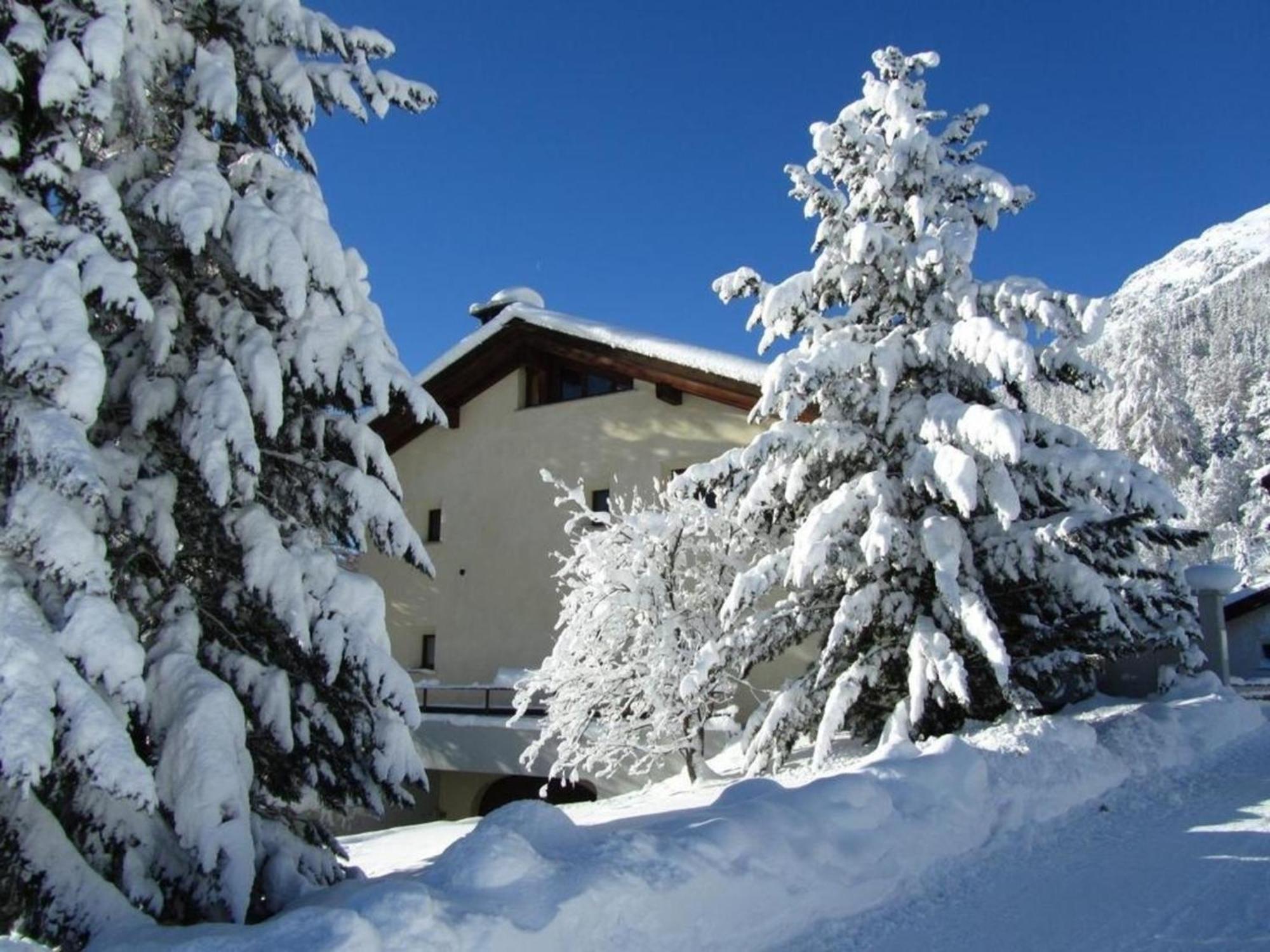 Ferienwohnung Residenz La Mora 21 "Bergbahnen Und Oev All Inklusive" Im Sommer La Punt-Chamues-ch Exterior foto