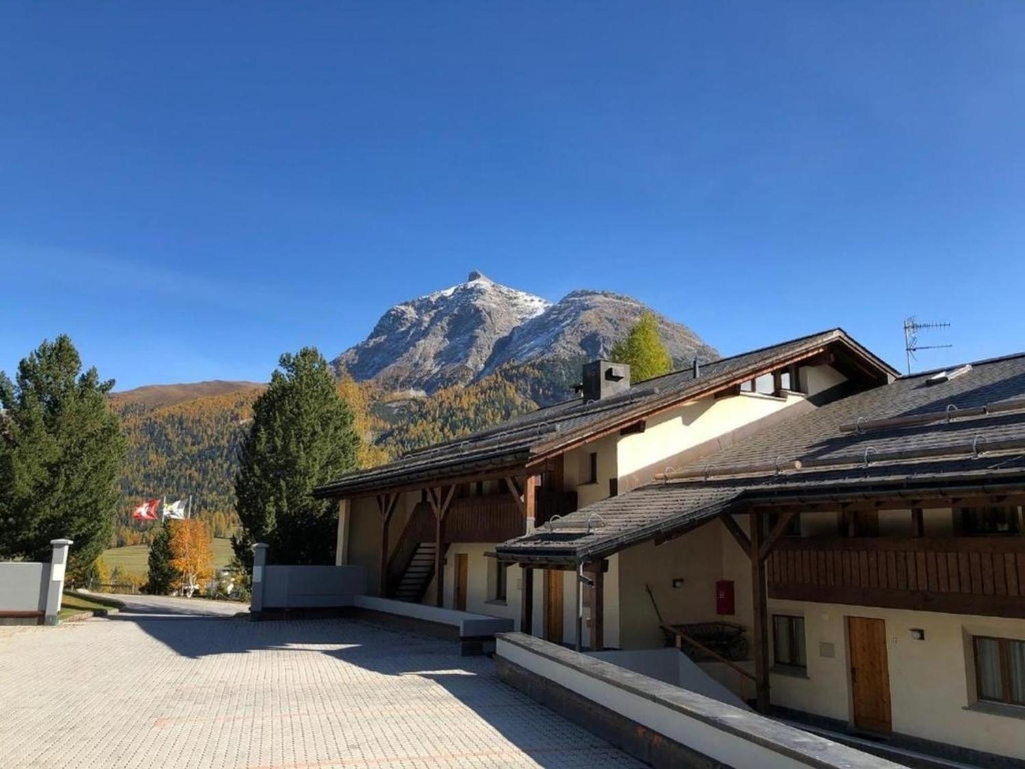 Ferienwohnung Residenz La Mora 21 "Bergbahnen Und Oev All Inklusive" Im Sommer La Punt-Chamues-ch Exterior foto